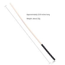 Load image into Gallery viewer, JiaNisAdrA Single Cane Whip? Bright Leather Whip,Whip, Horse Riding Crop, Role-Playing Props,
