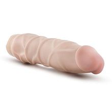 Load image into Gallery viewer, Blush Dr Skin Vibe 1 - Feels Real Realistic 9 Inch Long Vibrating Dildo - IPX7 Waterproof - Soft Body Safe Material Multi Speed Bendable Vibrator - Adult Sex Toy for Women Men Couples - Beige
