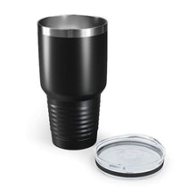 Load image into Gallery viewer, Funny Contractor Hourly Rate Price Chart Contractor Sarcastic Gift Ringneck Tumblers (30 OZ, Black)
