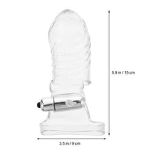 Load image into Gallery viewer, Healifty Vibrating Finger Sleeve G Spot Finger Sleeve Vibrator Female Stimulator Massager Toys Woman Pleaure Toys Adult Supplies Clear
