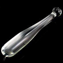 Load image into Gallery viewer, 8.1&quot; Realistic Glass Dildo Crystal Penis Vaginal G-spot Masturbation Anal Beads Plug Butt Plug Sex Toy for Female Women
