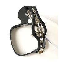 Load image into Gallery viewer, LESOYA Male Stainless Steel Chastity Belt Adjustable T-Type BDSM Bondage Briefs Restraint Device with Cock Cage
