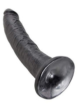 Load image into Gallery viewer, Pipedream King Cock Dildo, Black, 7 Inch
