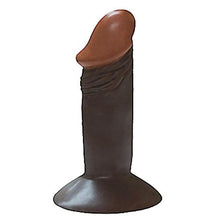 Load image into Gallery viewer, Real Skin Afro American Mini Whoppers Dong Dildo, Brown, 4 Inch
