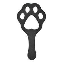 Load image into Gallery viewer, FENICAL Leather Paddles for Spanking with Cat Claw Flirting Spanking Paddle Restraint Toy for Couples Adults (Black)
