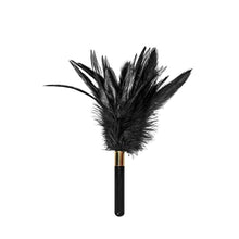 Load image into Gallery viewer, LOLA - Tickler Burlesque Plume Black - Tickler Whip
