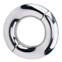 Magnetic Rings Stainless Steel Cock Rings Scrotal Bound Glans Ring Erection Enhancing Rings Bondage Ring Toys (50B)