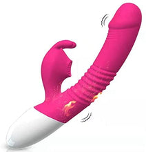 Load image into Gallery viewer, G Spot Rabbit Vibrator with Heating Function, Sex Toys for Clitoris G-spot Stimulation,Waterproof Dildo Vibrator with 9 Powerful Vibrations Dual Motor Stimulator for Women or Couple -1
