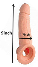 Load image into Gallery viewer, Reusable Pennis Sleeves Flesh Girth for Men Extender Enlarger Extension Cook Enhancer Ball Stretch Sleeve Girth Best Gift PN172
