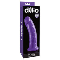 Adult Sex Toys Dillio Purple 8in Dillio