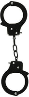 Nasswalk Sinful Metal Cuffs With Keys and Love Rope, Black