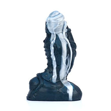 Load image into Gallery viewer, 8.1&quot; Nothosaur ?Torben? Realistic Dildo with Medium Soft Platinum Suction Cup, Unique Design Hands-Free Play Sex Adult Toy XL (Glacial LiquidWhite)
