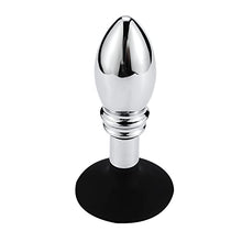 Load image into Gallery viewer, Lock Love Detachable Silicone Sucker Metal Anal Beads Adult Toys and Vagina Sex Toys with Suction Cup &amp; Anchor (Round)
