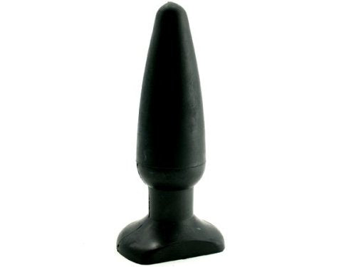 Heart 2 Heart Anal Plug Nitrile, Black, Large