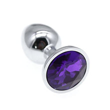 Load image into Gallery viewer, LSCZSLYH Small Anal Plug Toy Butt Plug Adult Toys for Men Sexy Toys for Men Full Girl (Color : Purple Diamond)
