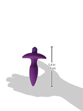 Load image into Gallery viewer, Golden Triangle Corked 02 Silicone Anal Plug Waterproof, Lavender, Small
