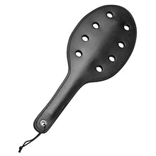 Load image into Gallery viewer, Sam&#39;s Secret Euphoria Unisex Novelty Leather Rounded Paddle with Holes
