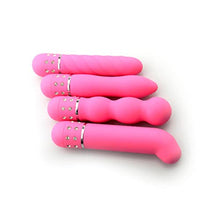 Load image into Gallery viewer, Anal Calabash Plug Dildo G- spot Toy Rhinestone Pink Vaginal Butt Women Silicone Female Realistic for Beads
