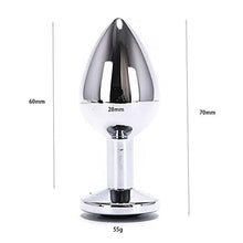 Load image into Gallery viewer, LSCZSLYH Metal Feather Anal Plug Fox Tail Anal Toys Erotic Anus Toy Butt Plug Sex Toys for Woman and Men Sexy Butt Plug Adult Accessories (Color : White)
