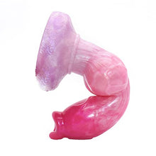 Load image into Gallery viewer, Silicone Wolf Dildo with Knot Thick Anal Dildo Strong Suction Cup Dildo Anal Toy Anal Plug Fantasy G Spot Dragon Dildo Adult Sex Toy for Women Men
