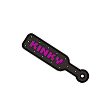 Load image into Gallery viewer, Kinky Paddle Sex Toy Enamel Pin | Sexy Fun Accessory
