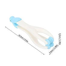 Load image into Gallery viewer, Finger Joint Acupoint Massager, ABS Material Curved Design Finger Hand Massage Roller Finger Roller Tool with Finger Massager for Indoor for Stiff Fingers (Blue)
