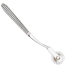 Load image into Gallery viewer, AnHua Stainless Steel Wheel Wartenberg Pinwheel Flirt Sensory Toys Roleplay Couple Fun
