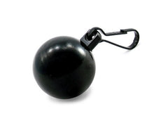 Load image into Gallery viewer, Heart 2 Heart Weight Ball with Clip, Black, 4 oz
