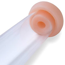 Load image into Gallery viewer, LeLuv Easyop 2.25 Inch by 9 Inch Cylinder Penis Pump Black Bgrip Ball Handle Clear Graduated Cylinder/Clear Collapse-Resistant Hose + Large Anus Donut [200004-005]
