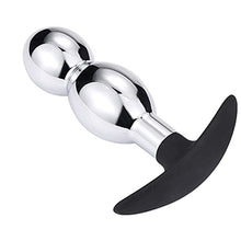 Load image into Gallery viewer, Alloy Anal Plugs Butt Dilation Plug Anal Trainer Prostate Massager Anal Bead Back Plug Going- Out Butt Plug Anal Massager Stimulation Toys (Boat Anchor)
