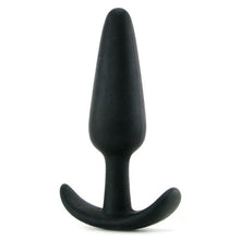 Load image into Gallery viewer, Doc Johnson Mood - Naughty 1 - Silicone Anal Plug - Large - 4.9 in. Long and 1.3 in. Wide - Tapered Base for Comfort Between The Cheeks - Large - Black
