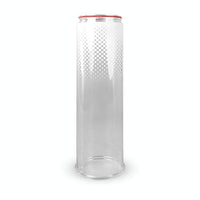 Replacement Cylinder for The LeLuv iPump 3-Speed Wireless Electric Penis Pump | 8 Inch Length with White Gradient