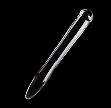 Load image into Gallery viewer, UZZO 2014 New arrival 20cm alternative flirting tool smooth and exquisite glass anal plug
