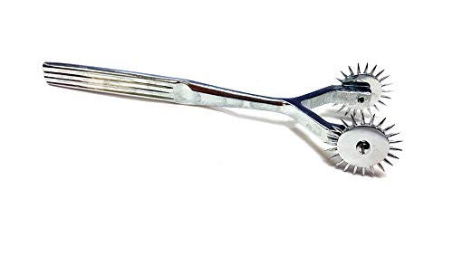 ROUGE GARMENTS Medical Play 2 Prong Pinwheel, Silver