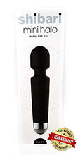 Load image into Gallery viewer, Shibari Mini Halo 20x, &quot;The Original&quot; Multi-speed Wand, Wireless, Power Vibrator Wand Massager (Black)
