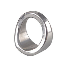 Load image into Gallery viewer, Tabuy Stainless Steel Male Cock Ring Glans Ring Metal Penis Ring Delayed Ejaculation Increase Stimulation Sex Toys for Men (Medium)
