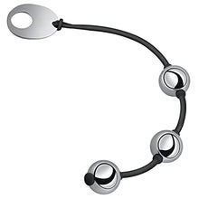 Load image into Gallery viewer, Anal Beads Anal Butt Plug with Stainless Steel Balls and Safe O Pull Ring Silicone Strap Anal Chain Anal Plug for Men Women G Spot Prostate Massager Anal Trainer Pleasure Balls Anal Sex Toy
