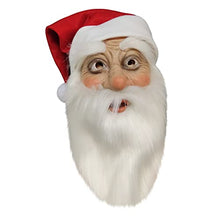 Load image into Gallery viewer, Party Favors Santa Headgear Latex Holiday Rubber Headgear Male Santa *1pcs Party Favors (B, One Size)
