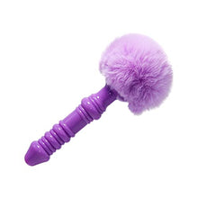 Load image into Gallery viewer, IXOUP Tail Anal Plug Role Play Anal Beads Long Butt Plug Silicone Sex Toy for Women Men Gay Erotic Plush Rabbit Tail (Color : A)
