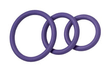 Load image into Gallery viewer, Flexible Nitrile Cock Ring Set 3 Pack Cockring
