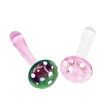 Load image into Gallery viewer, Anal Plug Butt Plugs Trainer, Smooth Glass Mushroom Pleasure Wand Dildos (Green)
