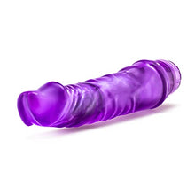 Load image into Gallery viewer, 9&quot; Soft Long Realistic Vibrating Dildo -- Multi Speed Veiny Textured Vibrator -- Waterproof -- Sex Toy for Women -- Sex Toy for Adults (Purple)
