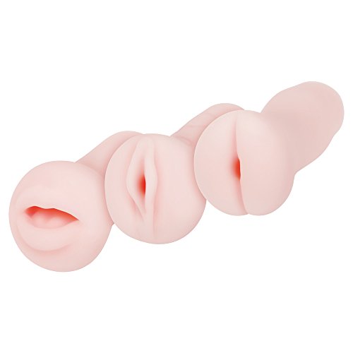 Evolved Novelties Adam and Eve Adam's Stroker Trio, Flesh