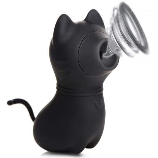 Inmi Shegasm Sucky Kitty Clitoral Stimulator - Black