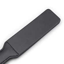 Load image into Gallery viewer, DOITOOL Couples Toys Black Restraint Slapper Play Cosplay for Role Premium Spanking Whip Fetish Double Flogger Hand Couple Bat Couples Game Accessories Leather Paddle Lovers Flirting Juguetes
