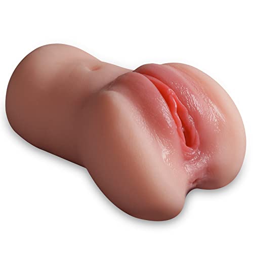 2in1 Male Masturbator Adult Sex Toys for Men Sex Dolls with 3D Realistic Silicone Textured Skin