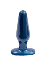 Load image into Gallery viewer, Doc Johnson Pretty Ends - Butt Plug - Medium - 5.6 in. Long and 1.6 in. Wide - Great for Beginners and Intermediate - Sturdy Flared Base - Anal Toy - Midnight Blue
