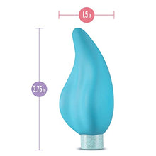 Load image into Gallery viewer, Blush Gaia Eco Caress Plant-Based 4&quot; Waterproof Multifunction Powerful Vibrator in Aqua Sustainably Made of BioTouch &amp; BioFeel Worlds First Plant Based For Vagina Anal Pleasure Adult Sex Toy Couples
