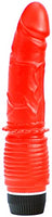 Abs Holdings Kinx Spartan Realistic Vibrator, Red, 5 Inch