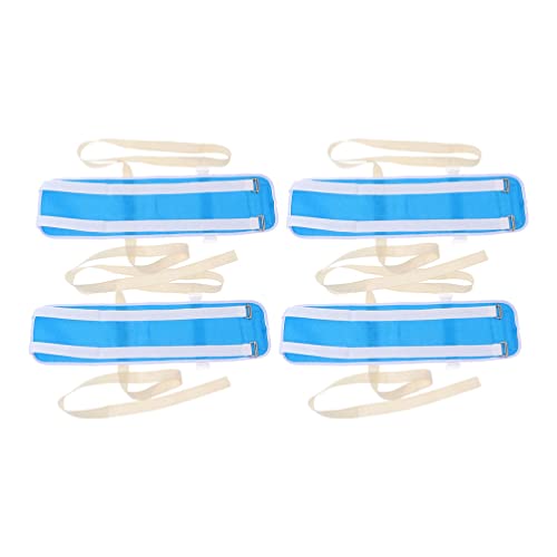 DOITOOL Wrist Brace Wrist Brace Wrist Brace Wrist Brace Elastic Bandages Knee Strap Holder: for Hand Feet Ankle Arm Constraints Control Sky Blue 4pcs Elastic Bandages Mittens